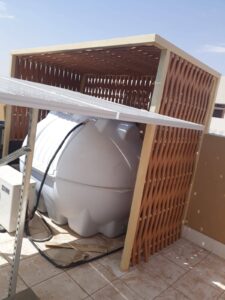 مظلات خزانات