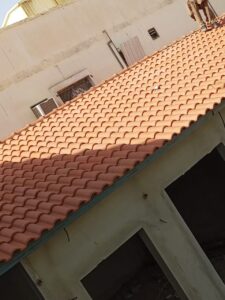 تركيب قرميد