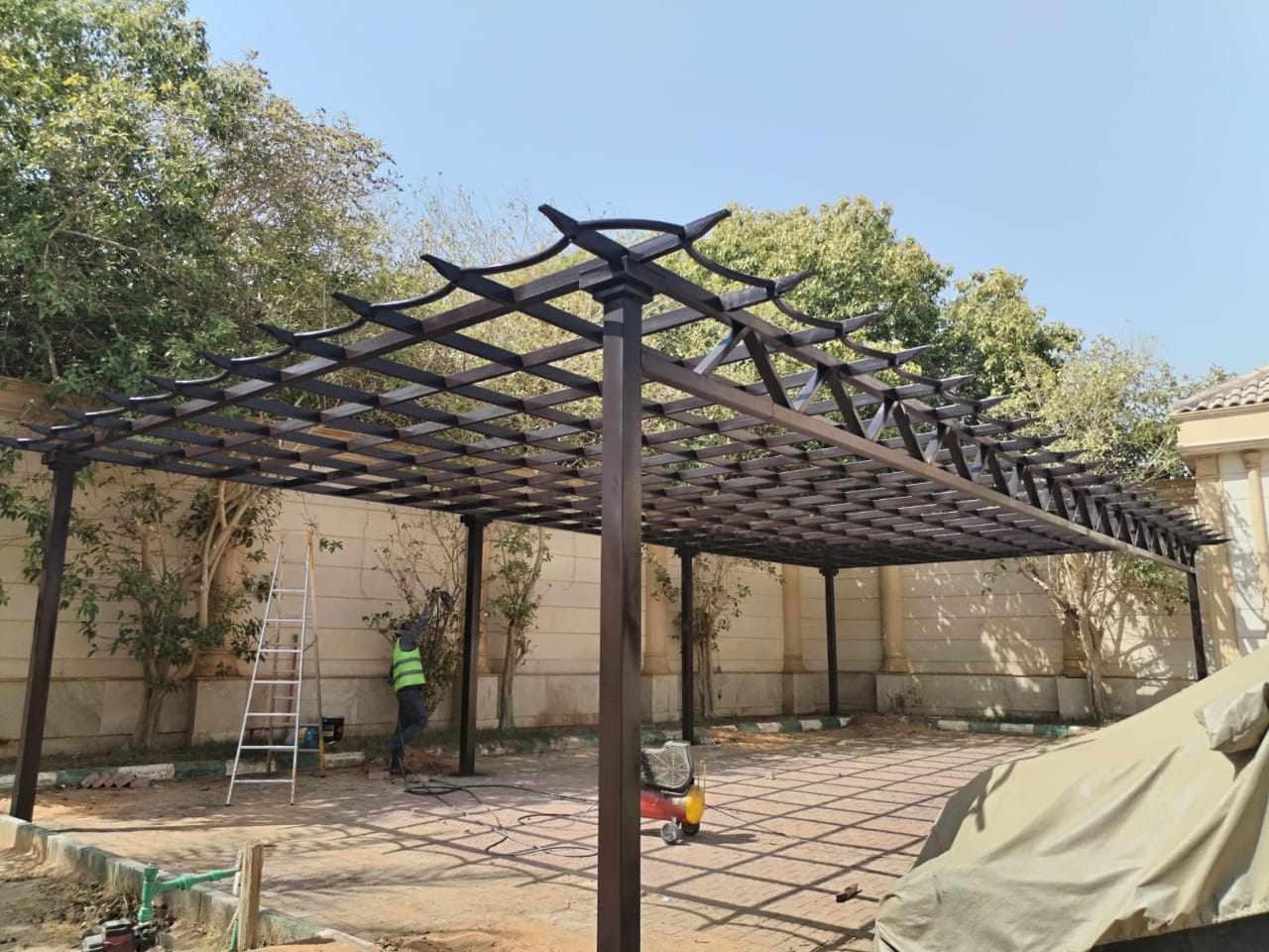 تركيب برجولات