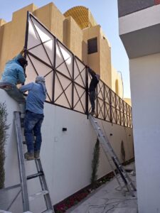 شركة لتركيب البرجولات في الرياض