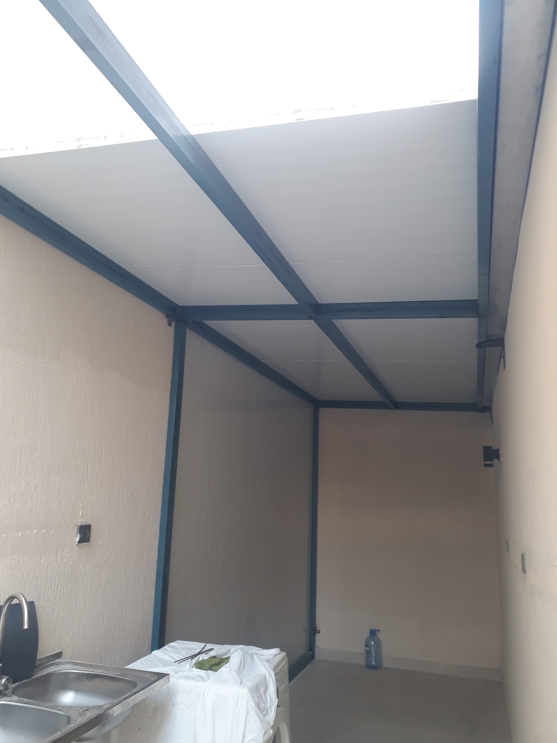 تركيب ممر سندويش بانل للمباني كاتم لصوت وعازل للحراره والماء