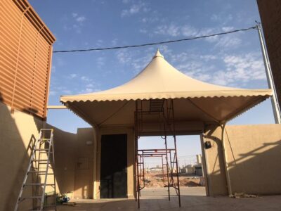 خدمة تركيب المظلات