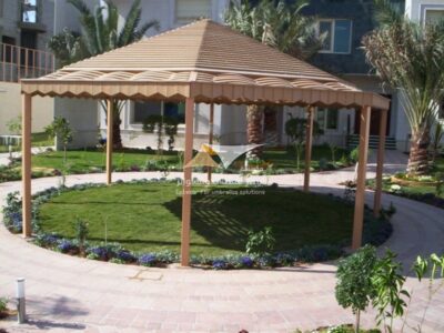 تركيب مظلات الحدائق