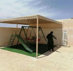 خدمة تركيب المظلات