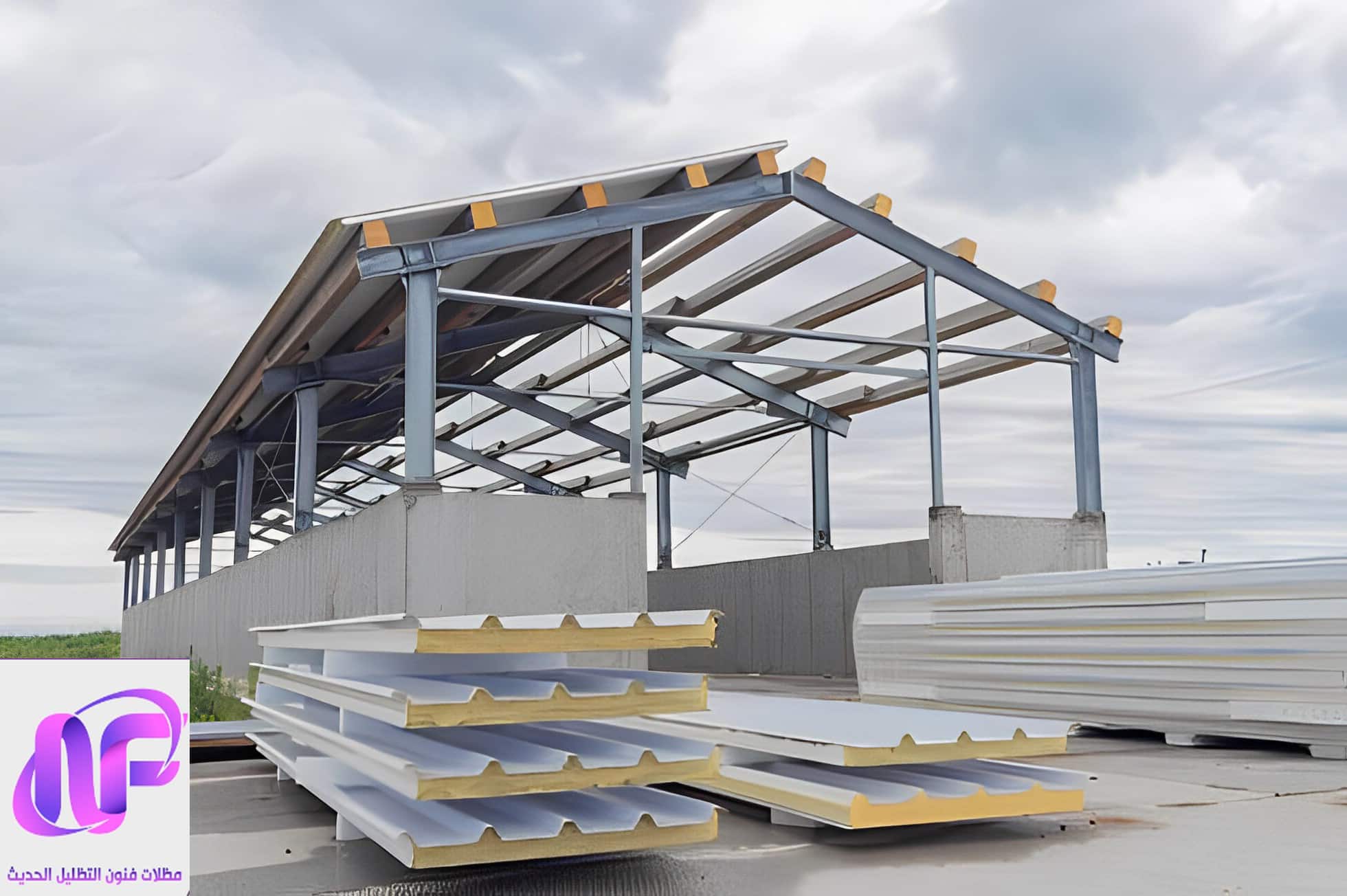 تركيب ساندوتش بانل المزاحمية