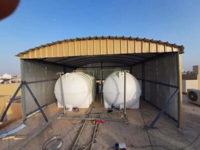 مظلات خزانات 0556226781 | تغطية خزان الماء بالرياض