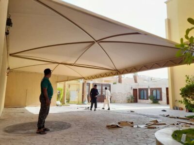 مظلات مساجد الرياض