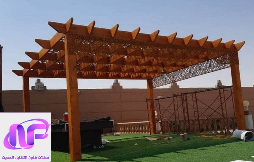 برجولات خشبية