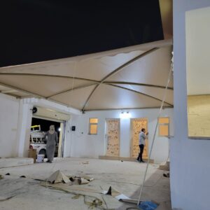 تركيب مظلات