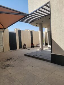 تركيب مظلات