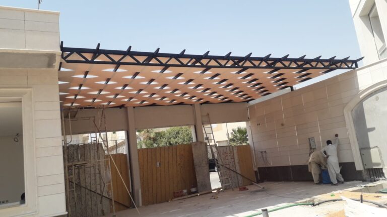 تركيب مظلات حدائق