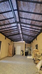 تركيب مظلات خيزران