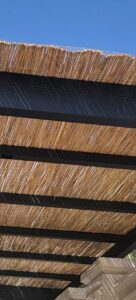 تركيب مظلات خيزران