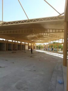 مظلات مواقف سيارات